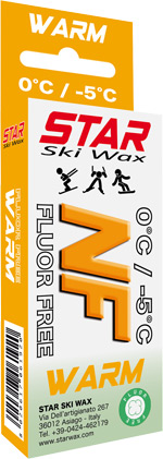 NF Ski Wax Combo Pack 30g Cold 30g Warm by Wend No Fluoro 30g Universal 